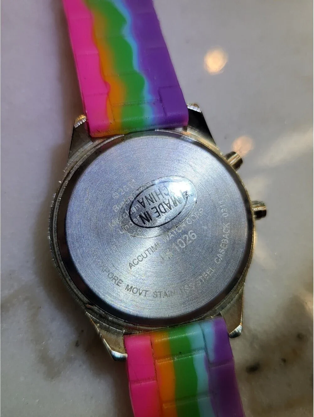 Accutime as seen